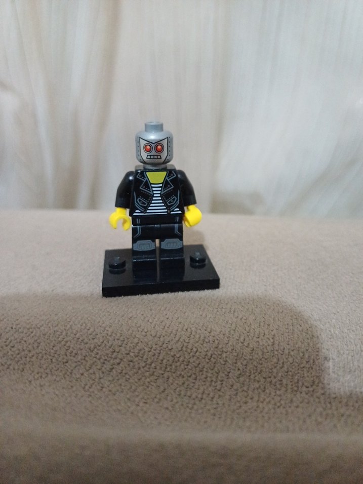 Gri Lego Ninjago Temalı Lego Figürü - Görsel 4