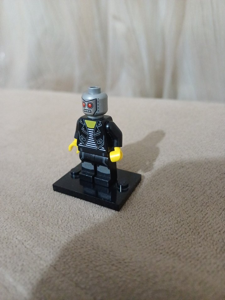 Gri Lego Ninjago Temalı Lego Figürü - Görsel 3