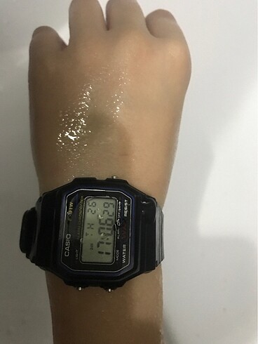  Beden siyah Renk Casio F-91W model Saat