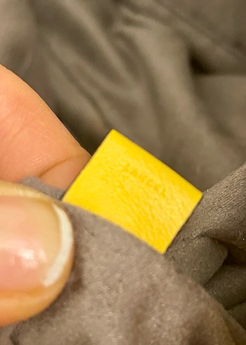 Lancel deri canta - Görsel 10