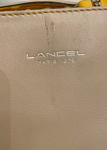 Lancel deri canta - Görsel 3