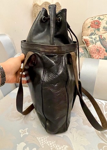 Gön Deri çanta - Görsel 9