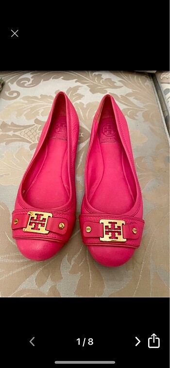 Tory Burch Tory Borch deri babet