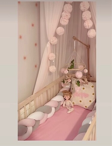 Diğer Bebek beşiği Ahşap dönence