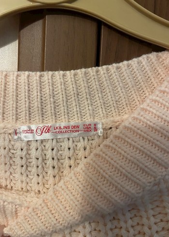 Pudra renk kazak - Görsel 3