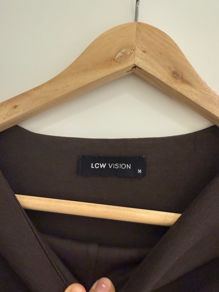 Drapeli Siyah Uzun Kollu Elbise - Görsel 3