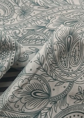 Beyaz Bohem tarzı nevresim - Görsel 2