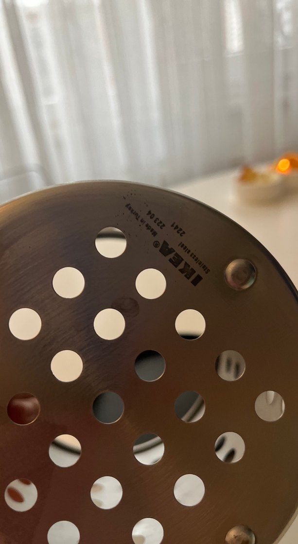 Delikli Gri Mutfak Kaşıklığı - Görsel 4