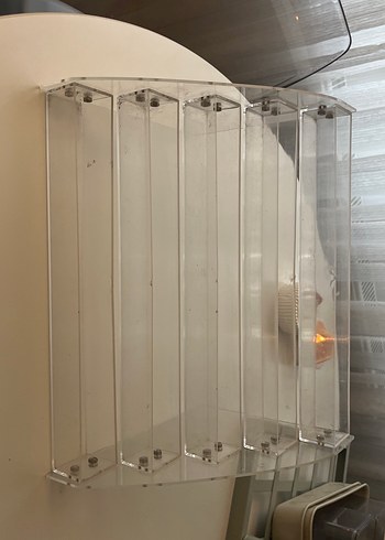 Bej Şeffaf Makyaj Organizerı - Görsel 2