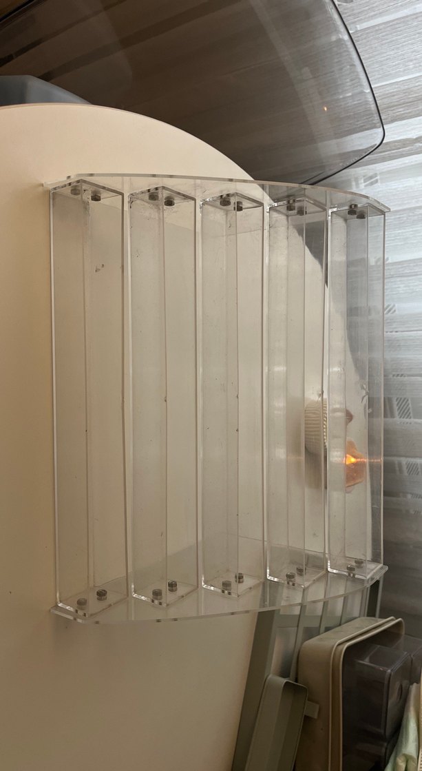 Bej Şeffaf Makyaj Organizerı - Görsel 2