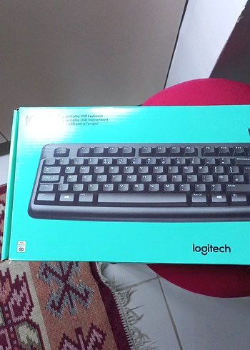 Logitech Siyah Kablolu Klavye - Görsel 2