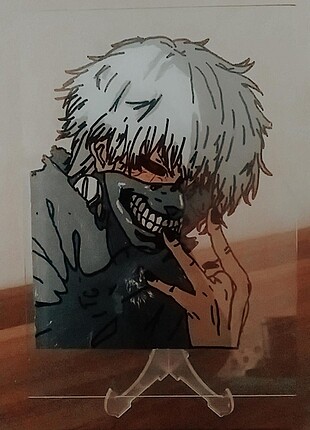Kaneki Ken cam çizim