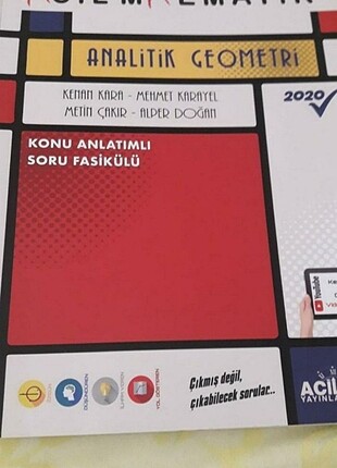 Acil analitik geometri fasikül 