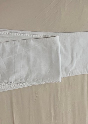 Yargıcı Beyaz Normal Kesim Midi Kot Pantolon