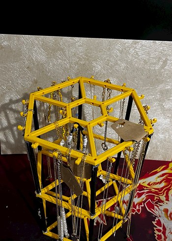 Takı kolye bileklik ve küpe sergileme aparatı - Görsel 2