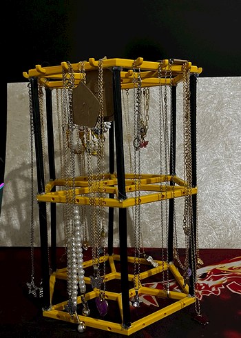 Takı kolye bileklik ve küpe sergileme aparatı - Görsel 3