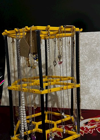 Takı kolye bileklik ve küpe sergileme aparatı - Görsel 4