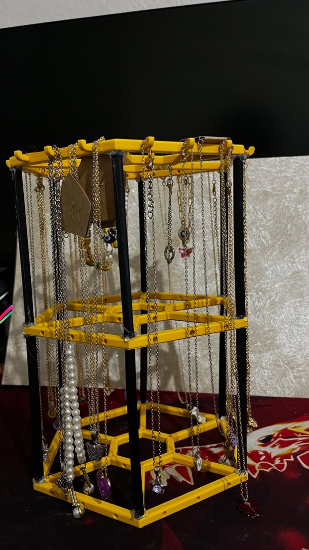 Takı kolye bileklik ve küpe sergileme aparatı - Görsel 4