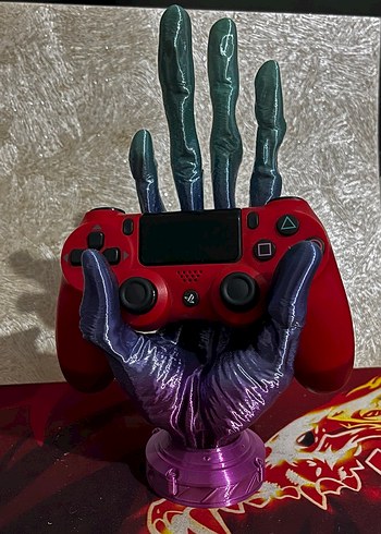 Oyun Kumandası dualshock 4 tutucu el figürü - Görsel 2