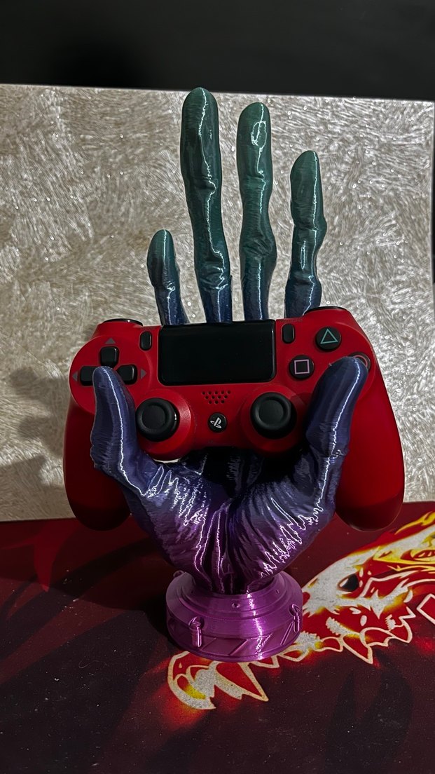 Oyun Kumandası dualshock 4 tutucu el figürü - Görsel 2