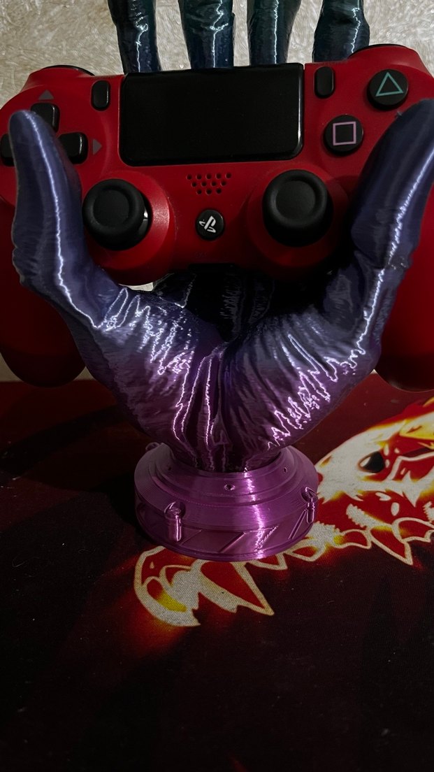 Oyun Kumandası dualshock 4 tutucu el figürü - Görsel 3