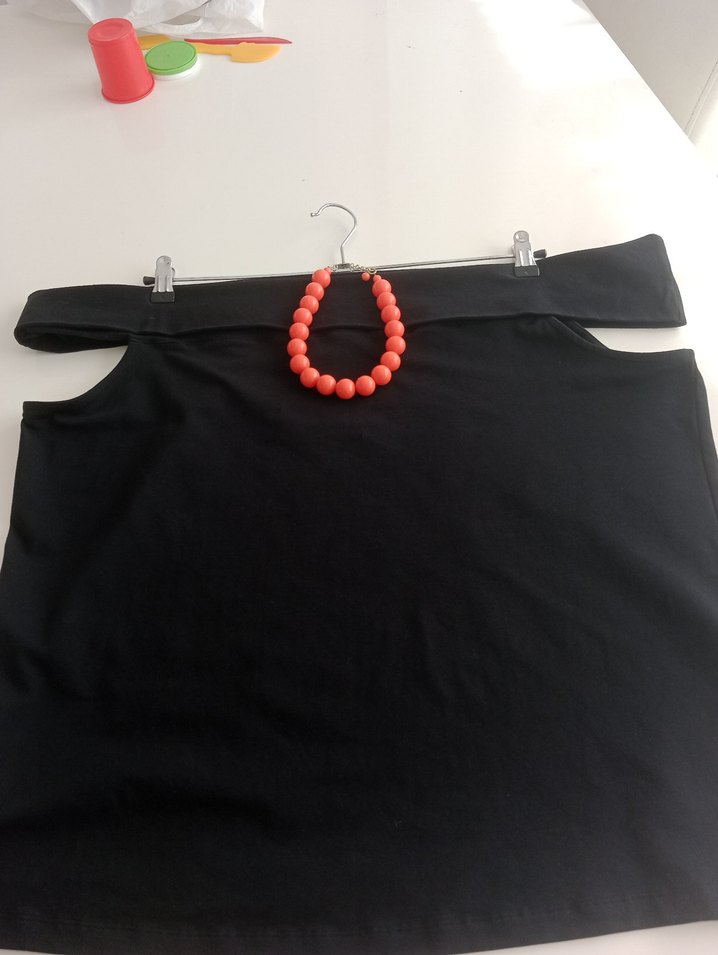 56 BEDEN TARZ SALAŞ MADUNA YAKA BLUZ - Görsel 5