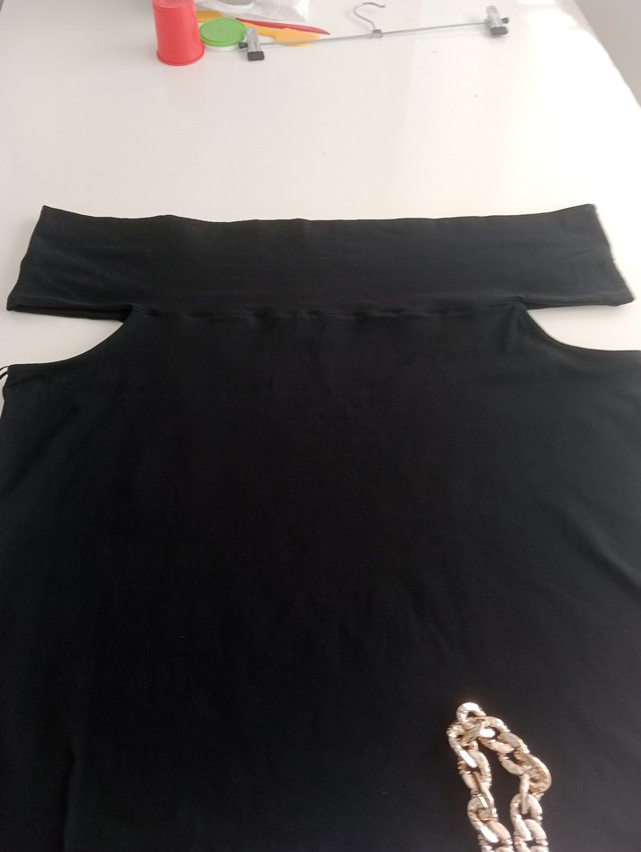 56 BEDEN TARZ SALAŞ MADUNA YAKA BLUZ - Görsel 4