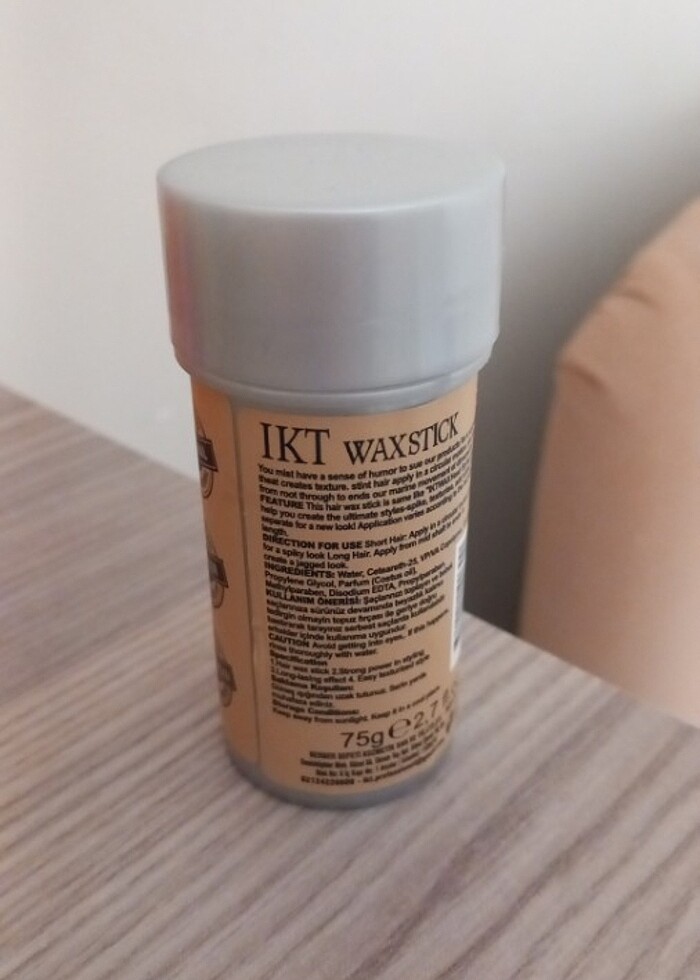 IKT Waxstick Saç Sabitleyici stick wax - Görsel 2