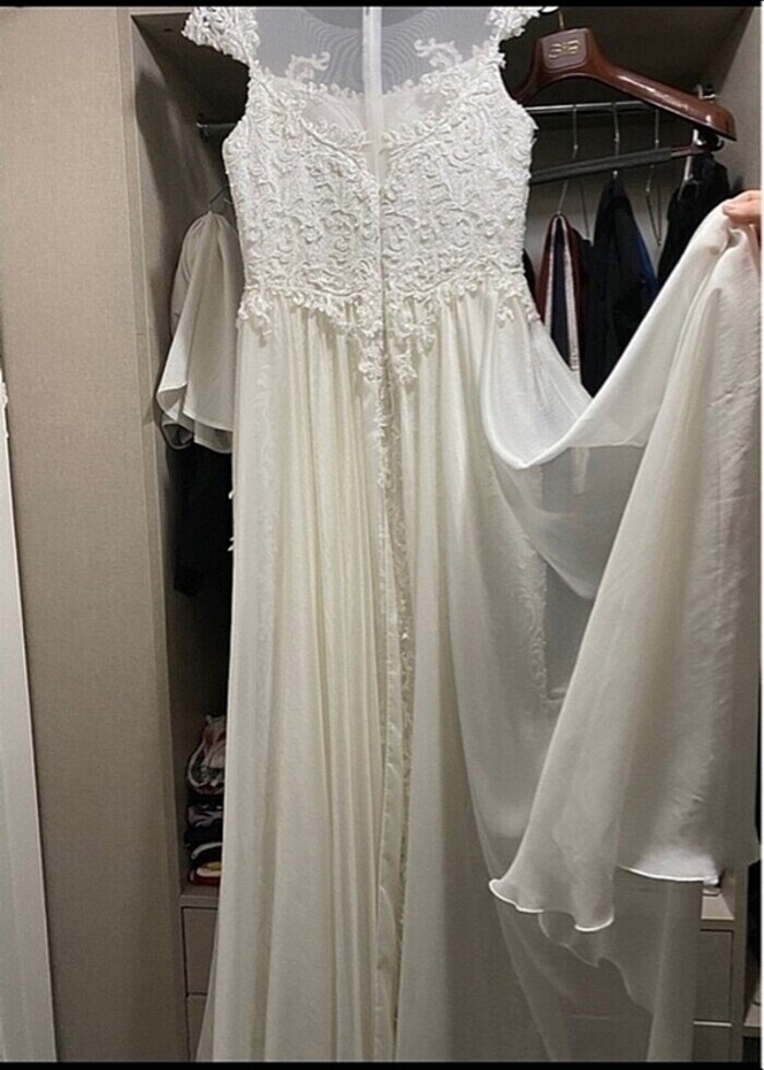 Balık form gelinlik - Görsel 3