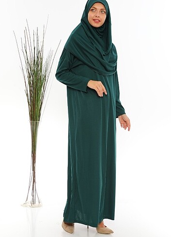 Düz Model Namaz Elbisesi 