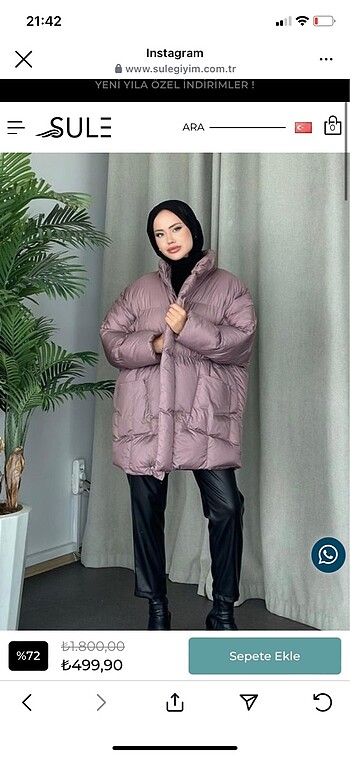 Diğer Şişme mont