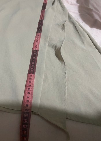 Bej Uzun Kollu Keten Tunik - Görsel 4