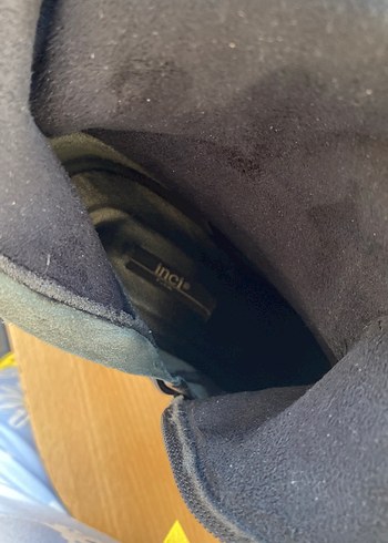 Kadın Siyah Deri Dizüstü Botlar, Tokalı, Kalın Topuklu - Görsel 4