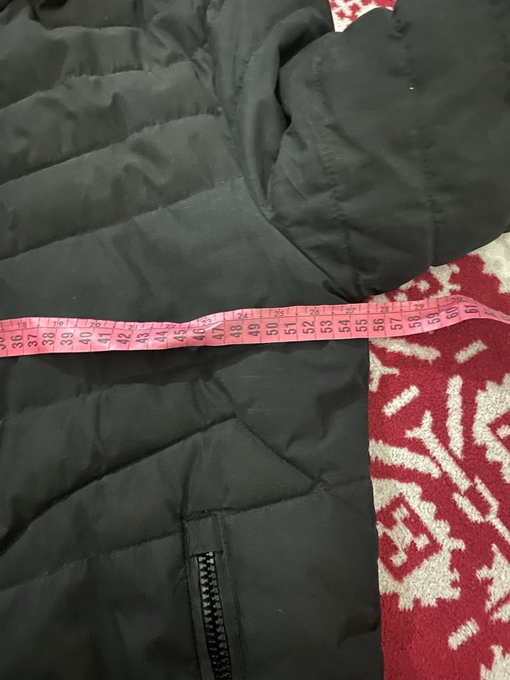 Siyah Kapüşonlu Fermuarlı Erkek Mont - Görsel 4