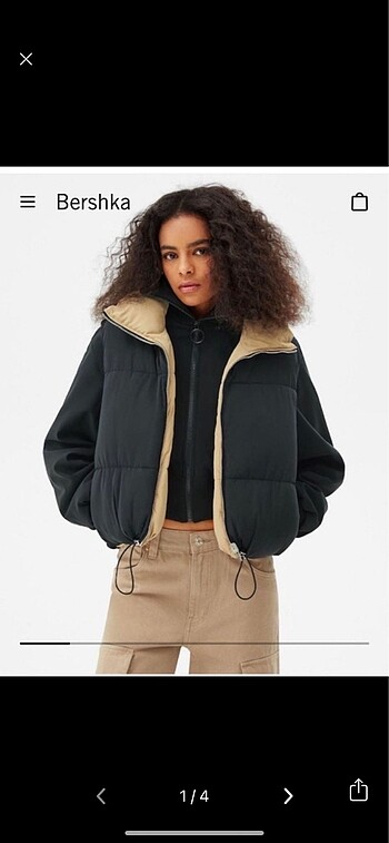 bershka çift taraflı yelek