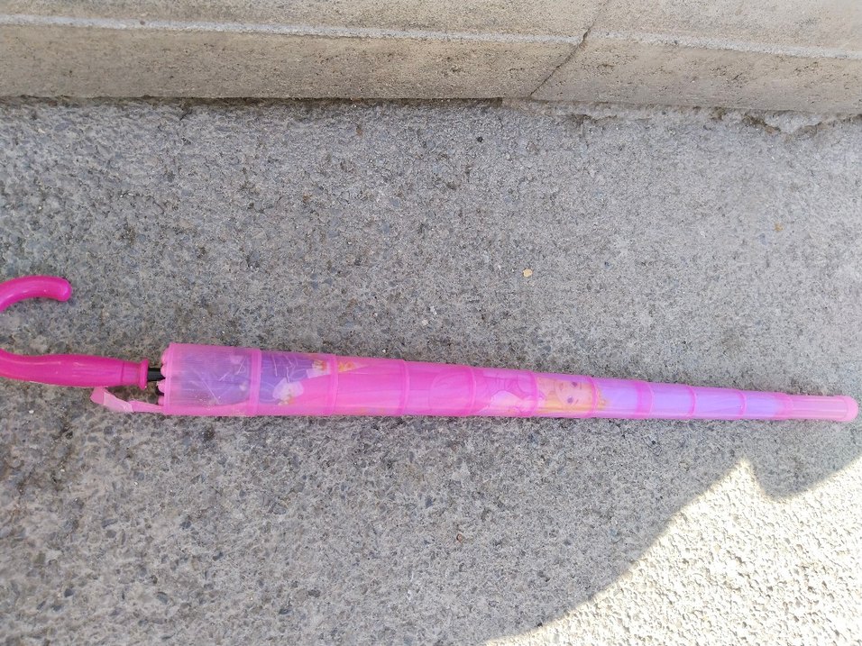 Pembe Fırfırlı Bohem Kadın Şemsiye - Görsel 5