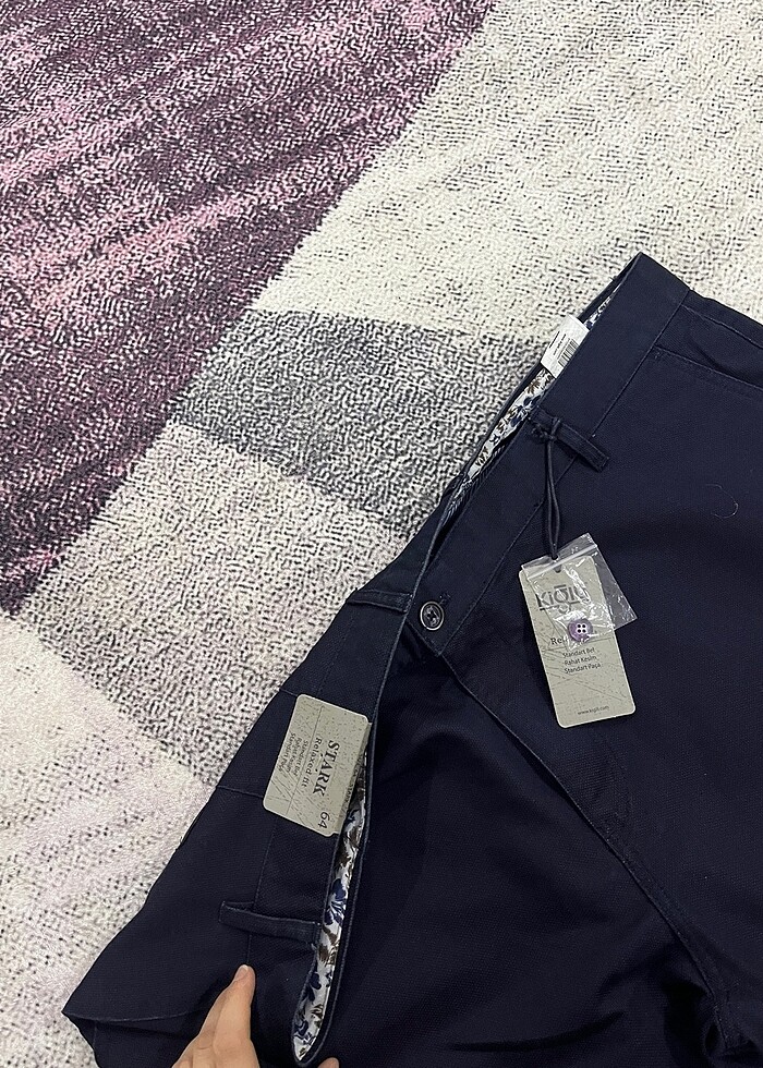 Kığılı Etiketli Lacivert Pantolon — görsel 3/7