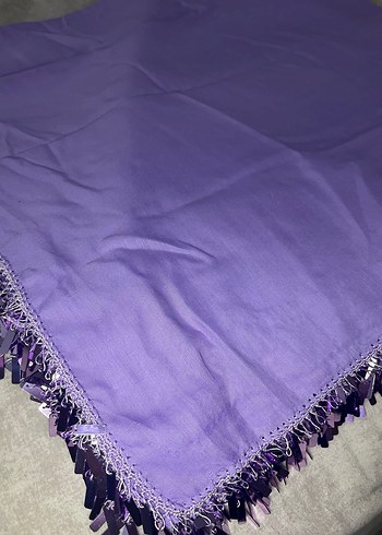 Mor Püsküllü Kadın yazma - Görsel 2