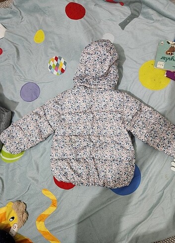 12-18 Ay Beden H&M çiçekli Mont