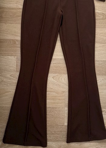 Kahverengi Kadın Uzun Kollu Tulum - Görsel 4