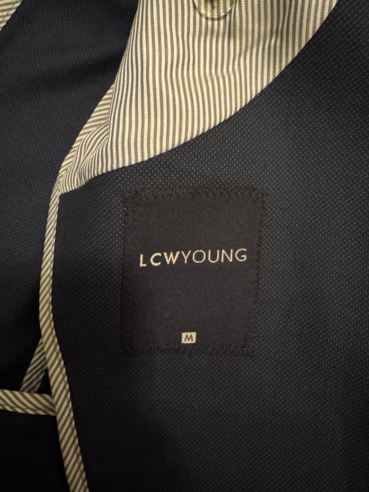 Erkek Lacivert Lcw Blazer Takım Ceketi - Görsel 3