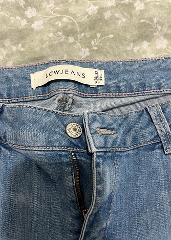 Kadın Mavi Bol KesimKot Pantolon - Görsel 2