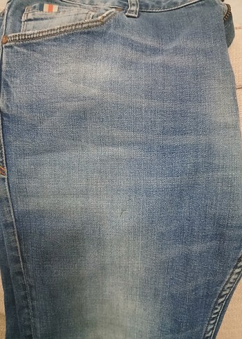 Gri Mavi Erkek Denim Pantolon - Görsel 7