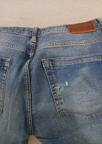 Gri Mavi Erkek Denim Pantolon - Görsel 6