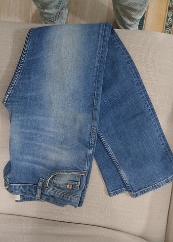 Gri Mavi Erkek Denim Pantolon - Görsel 3