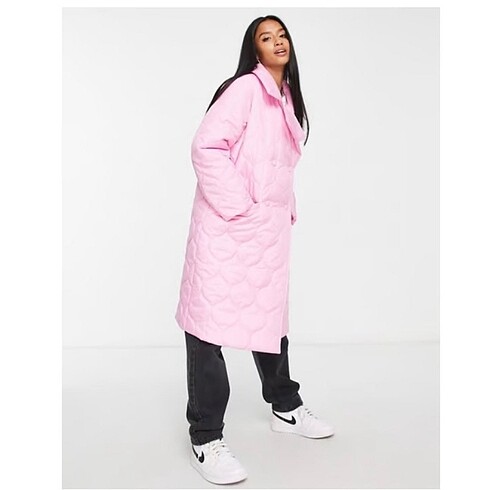 Petite Miss Selfridge Pembe İnce Mont