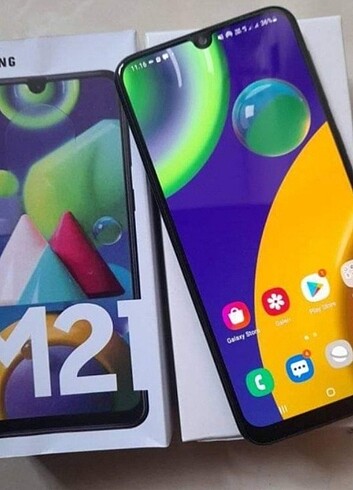 Samsung M21 cep telefonu temiz 64gb