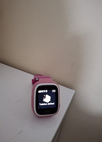 Akıllı saat piranha pembe takip sim destek