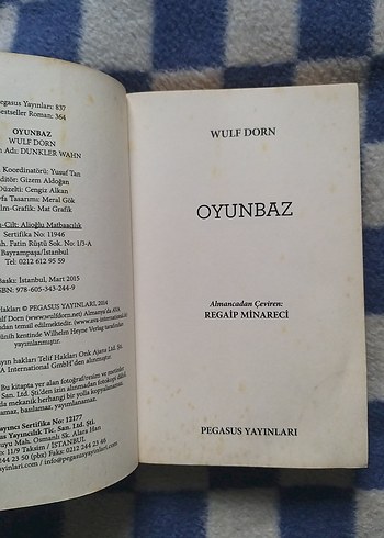  Beden Oyunbaz - Wulf Dorn