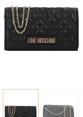 Love Moschino Siyah Deri Kadın çanta